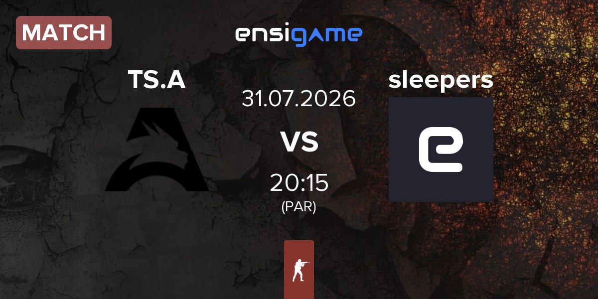 Match Team Spirit Academy TS.A vs sleepers | 31.07