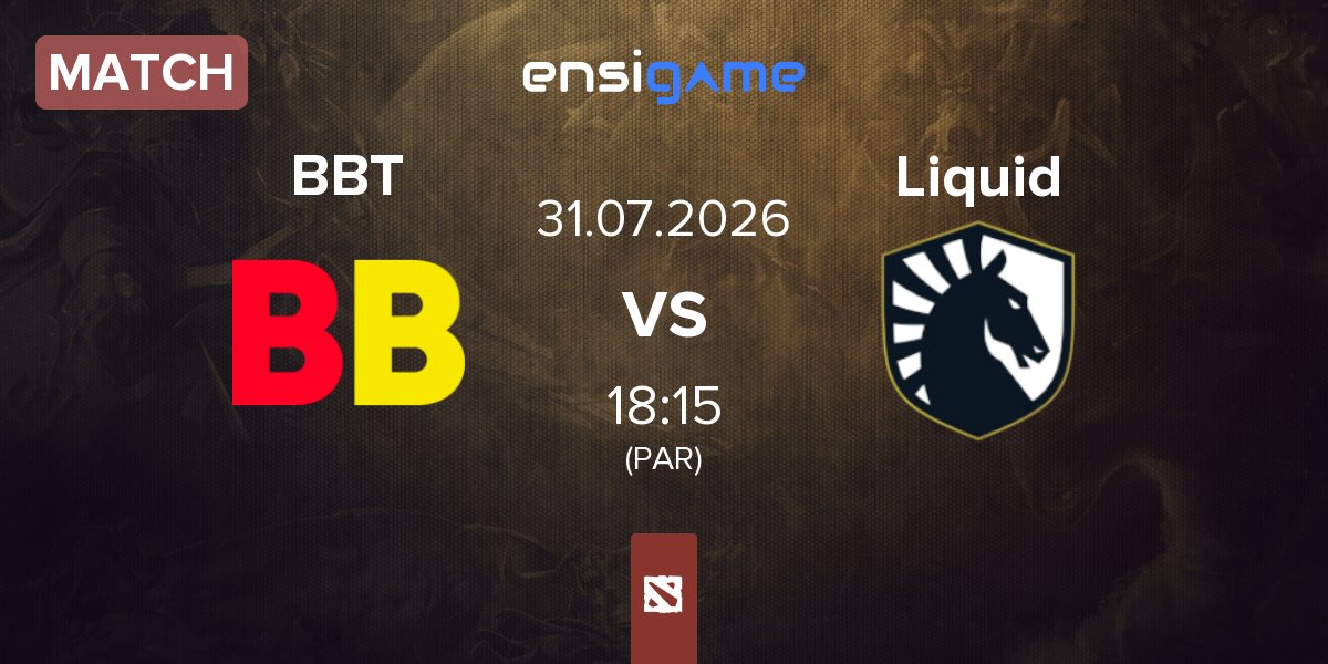 Match BetBoom Team BBT vs Team Liquid Liquid | 31.07