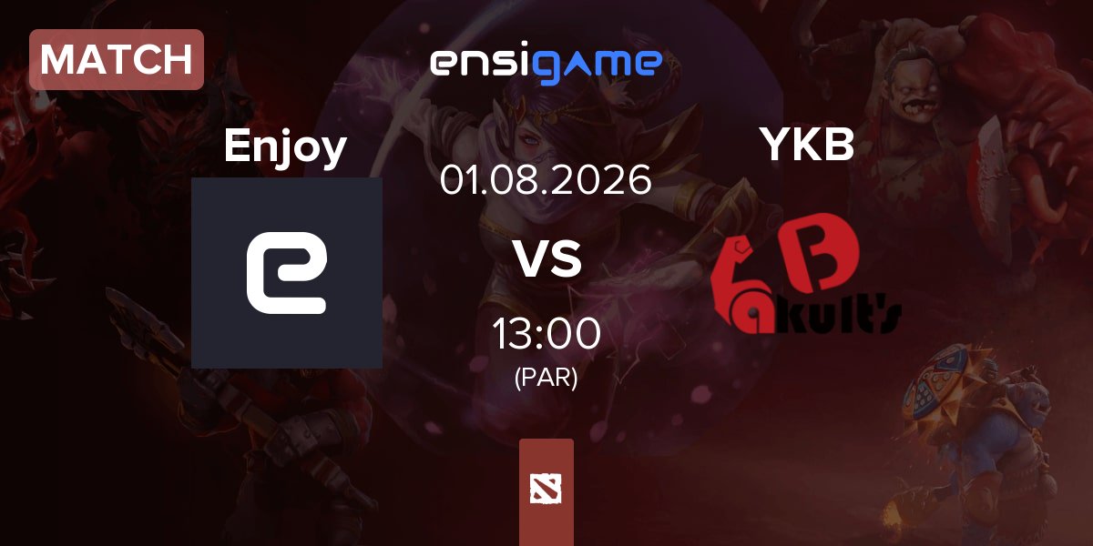 Match Enjoy vs Yakult Brothers YKB | 01.08
