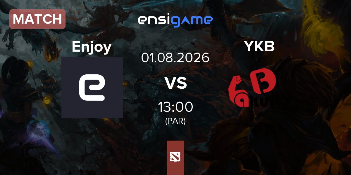 Match Enjoy vs Yakult Brothers YKB | 01.08