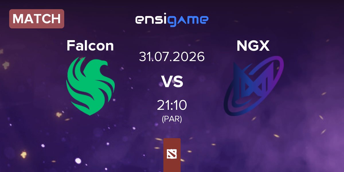 Match Team Falcons Falcon vs Nigma Galaxy NGX | 31.07