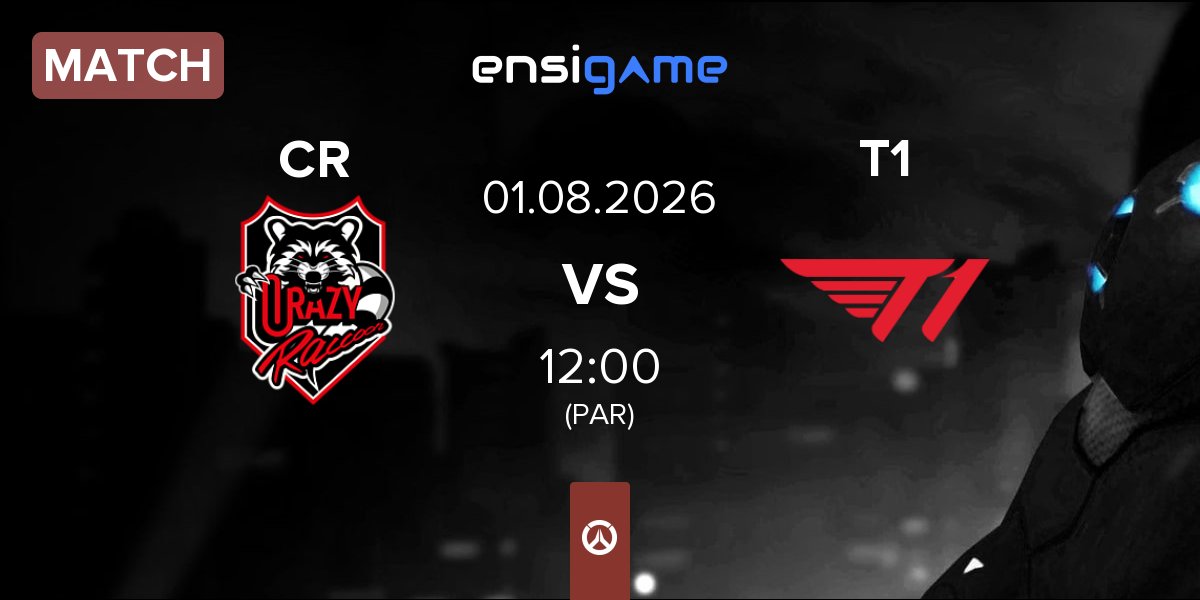 Match Crazy Raccoon CR vs T1 | 01.08