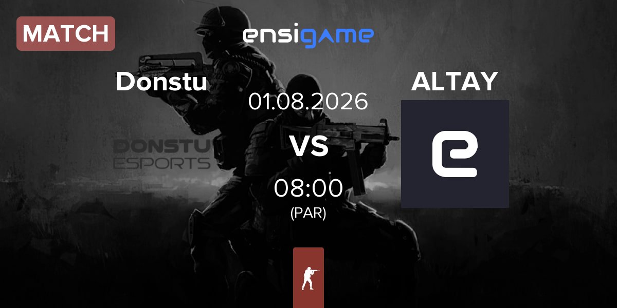 Partida Donstu Esports Donstu vs ALTAY | 01.08