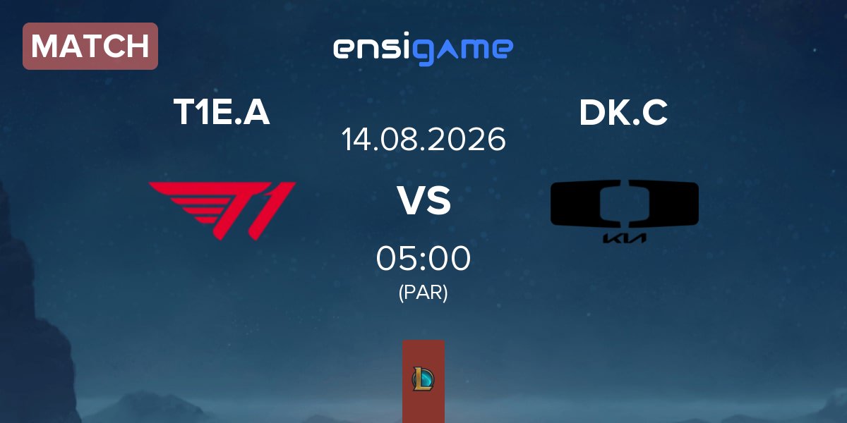 Match T1 Esports Academy T1E.A vs Dplus KIA Challengers DK.C | 14.08