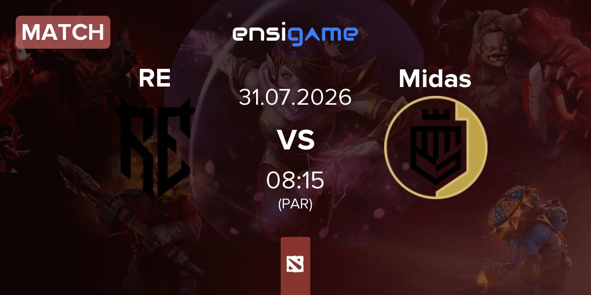 Partida Rune Eaters RE vs Midas Club Midas | 31.07