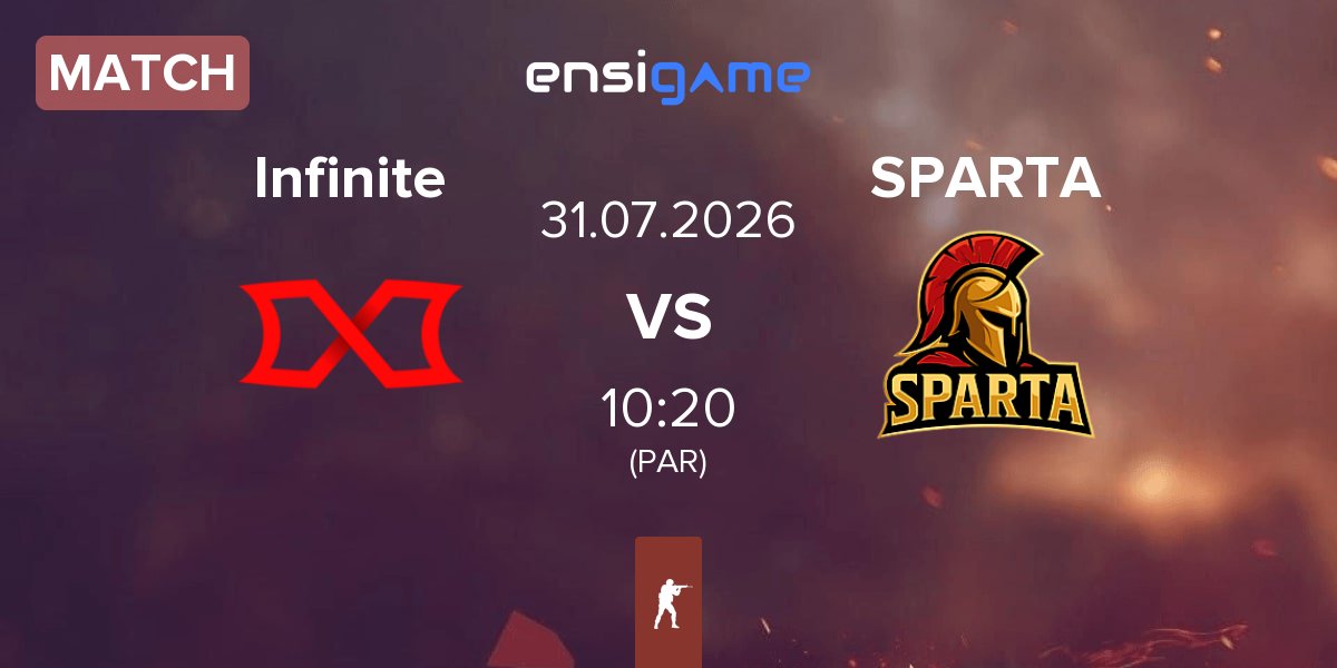 Match Infinite Gaming Infinite vs SPARTA Esports SPARTA | 31.07
