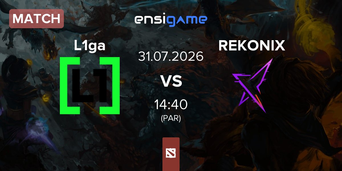 Match L1ga Team L1ga vs REKONIX | 31.07