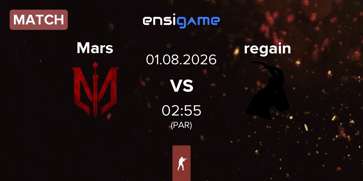 Match Marsborne Mars vs regain | 01.08