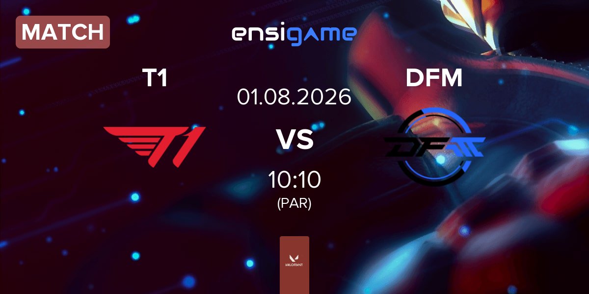 Partida T1 vs DetonatioN FocusMe DFM | 01.08