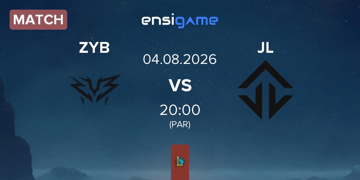 Match ZYB Esport ZYB vs Joblife JL | 04.08