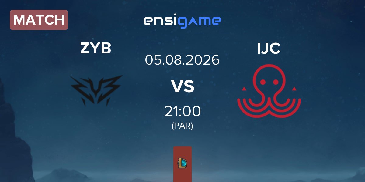Match ZYB Esport ZYB vs Ici Japon Corp IJC | 05.08