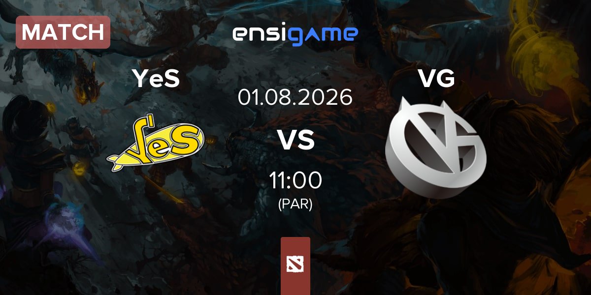 Match Yellow Submarine YeS vs Vici Gaming VG | 01.08