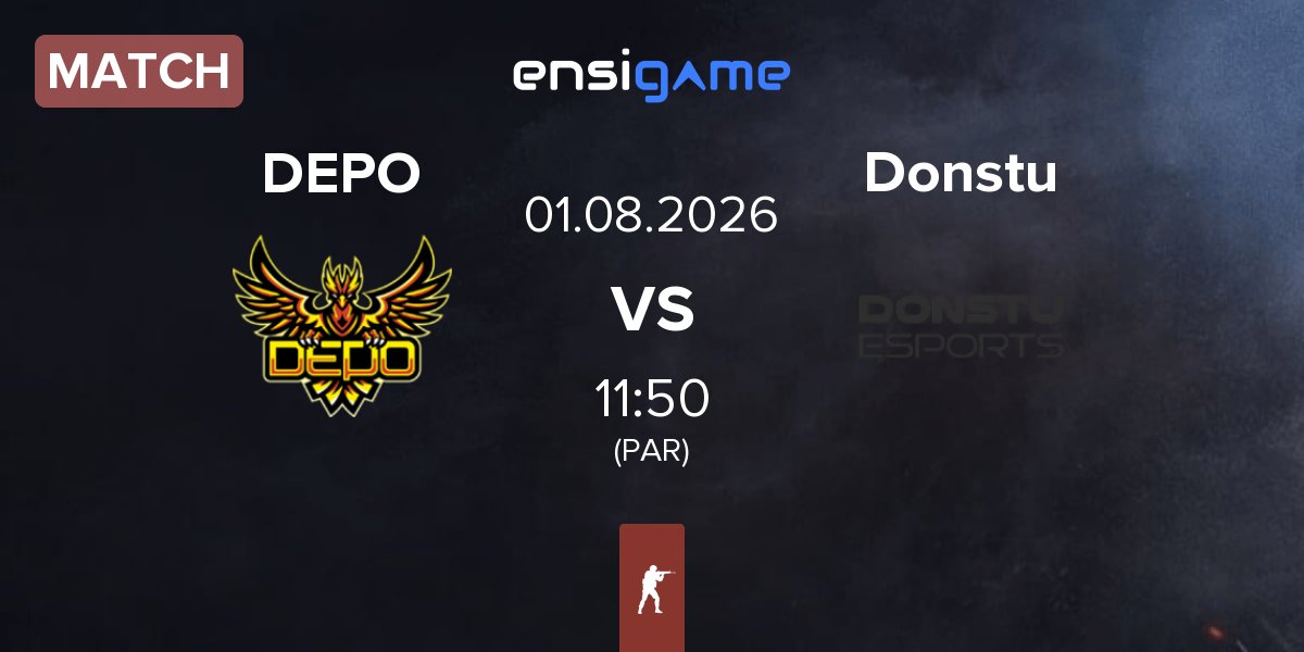 Partida DEPO vs Donstu Esports Donstu | 01.08