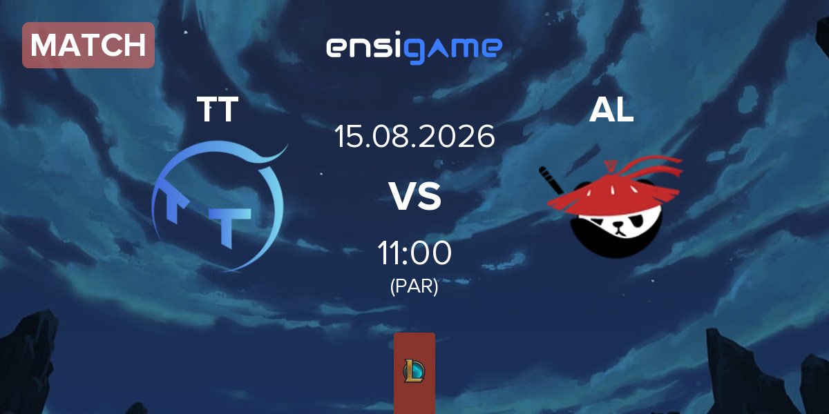 Match ThunderTalk Gaming TT vs Anyone's Legend AL | 15.08