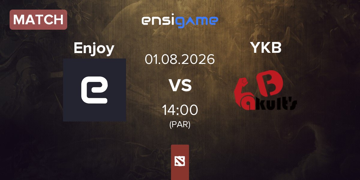 Match Enjoy vs Yakult Brothers YKB | 01.08