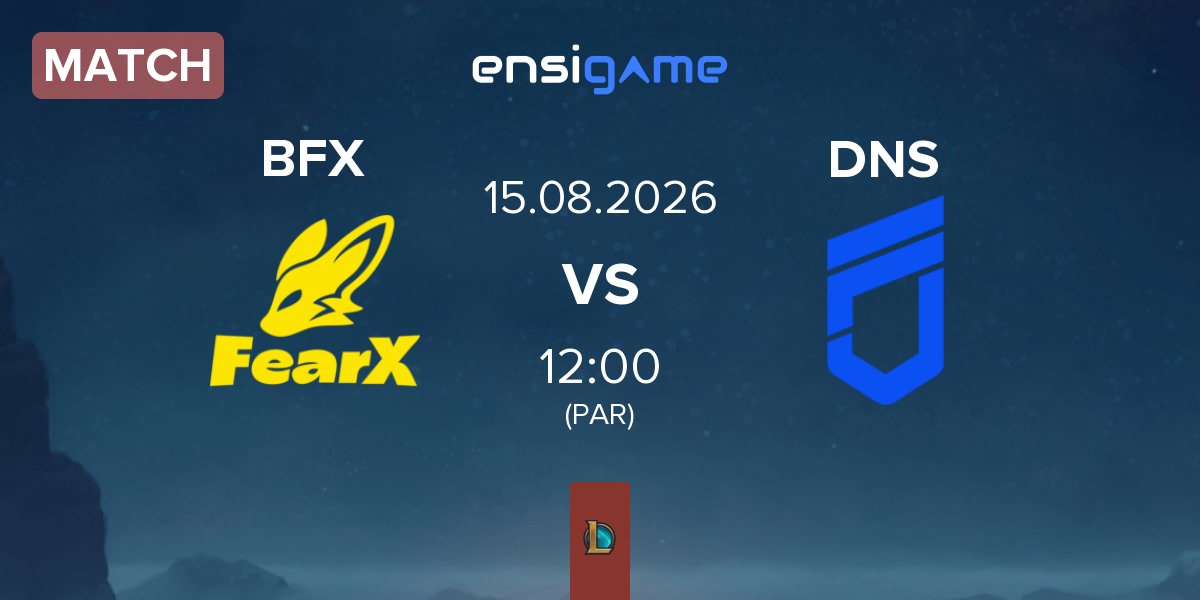 Match BNK FearX BFX vs DN SOOPers DNS | 15.08