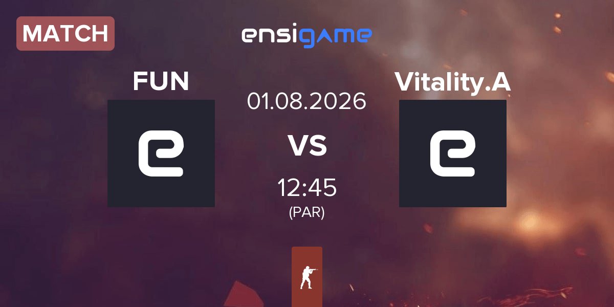Partida FaZe Up Next FUN vs Vitality Academy Vit.A | 01.08