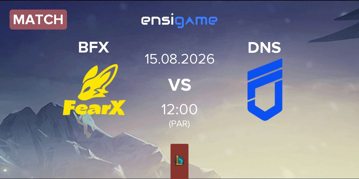 Match BNK FearX BFX vs DN SOOPers DNS | 15.08