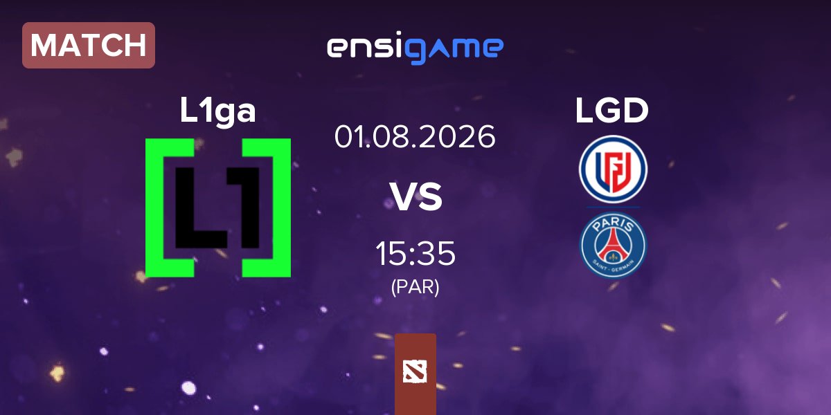 Match L1ga Team L1ga vs LGD Gaming LGD | 01.08