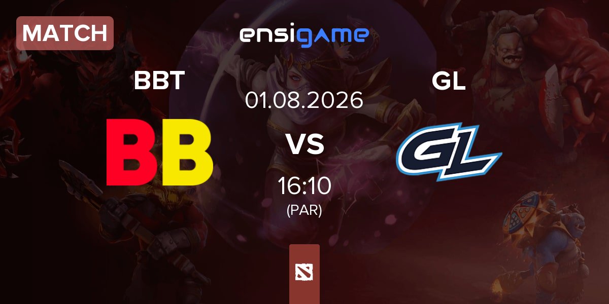 Partida BetBoom Team BBT vs GamerLegion GL | 01.08
