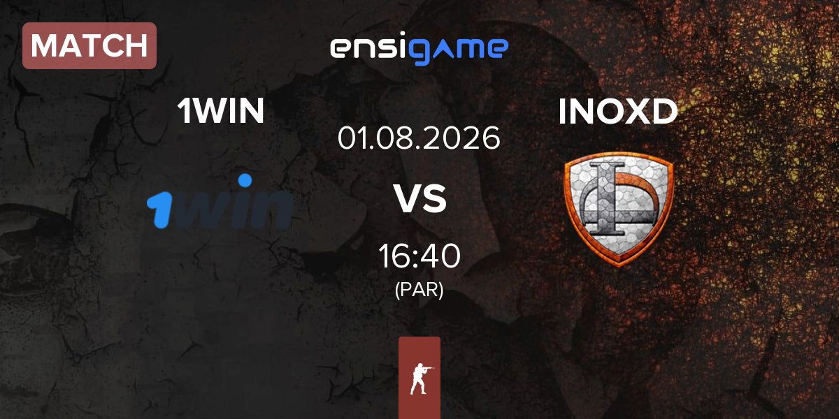 Match 1w Team 1WIN vs INOX Division INOXD | 01.08