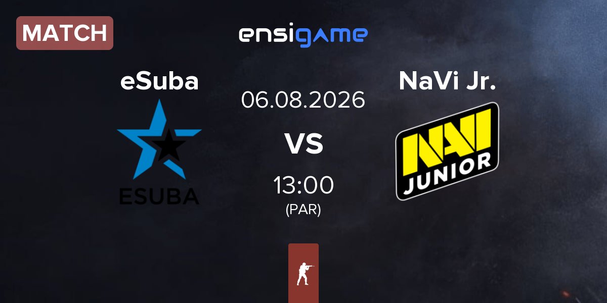 Match eSuba vs Natus Vincere Junior NaVi Jr. | 06.08