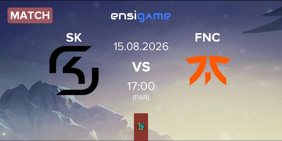 Partida SK Gaming SK vs Fnatic FNC | 15.08