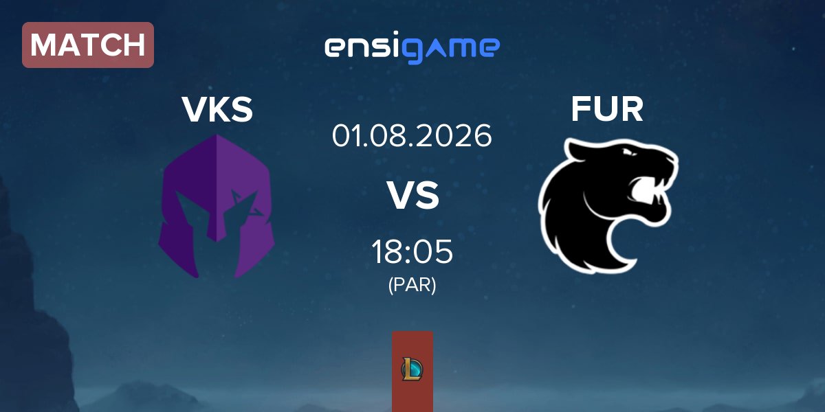 Partida Vivo Keyd Stars VKS vs FURIA Esports FUR | 01.08