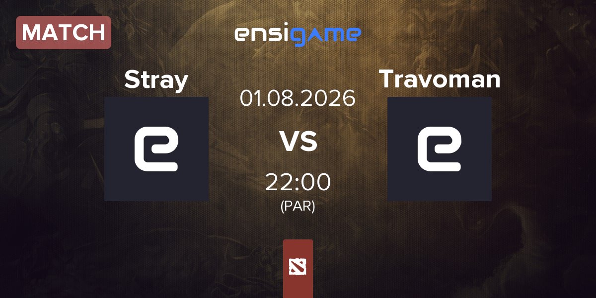 Match Stray Team Stray vs Travoman Team Travoman | 01.08