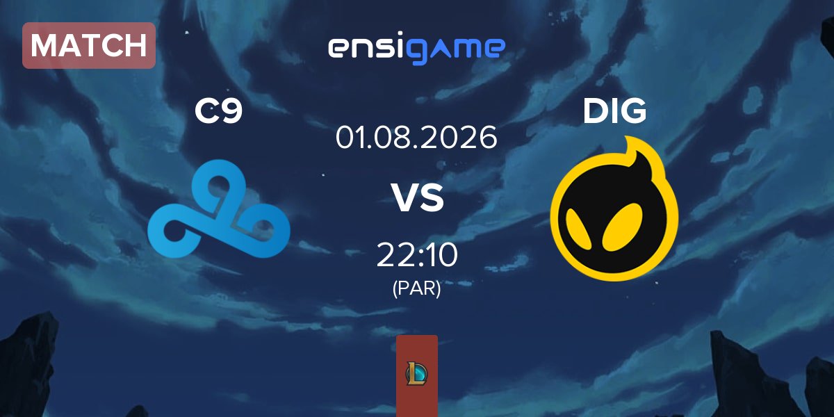 Partida Cloud9 C9 vs Dignitas DIG | 01.08