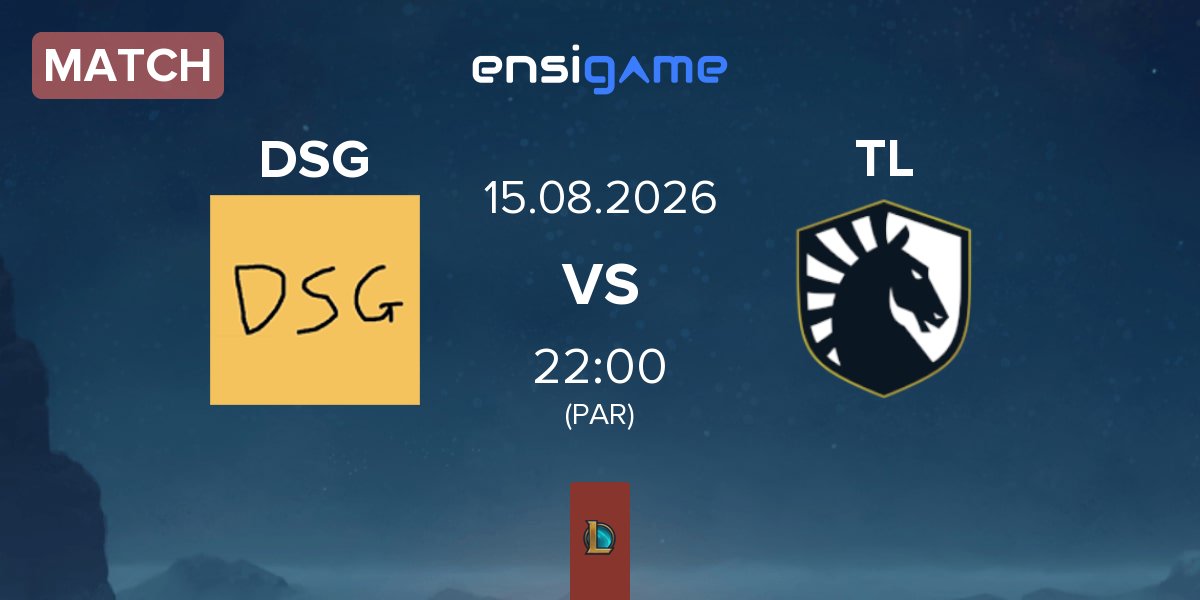 Match Disguised DSG vs Team Liquid TL | 15.08