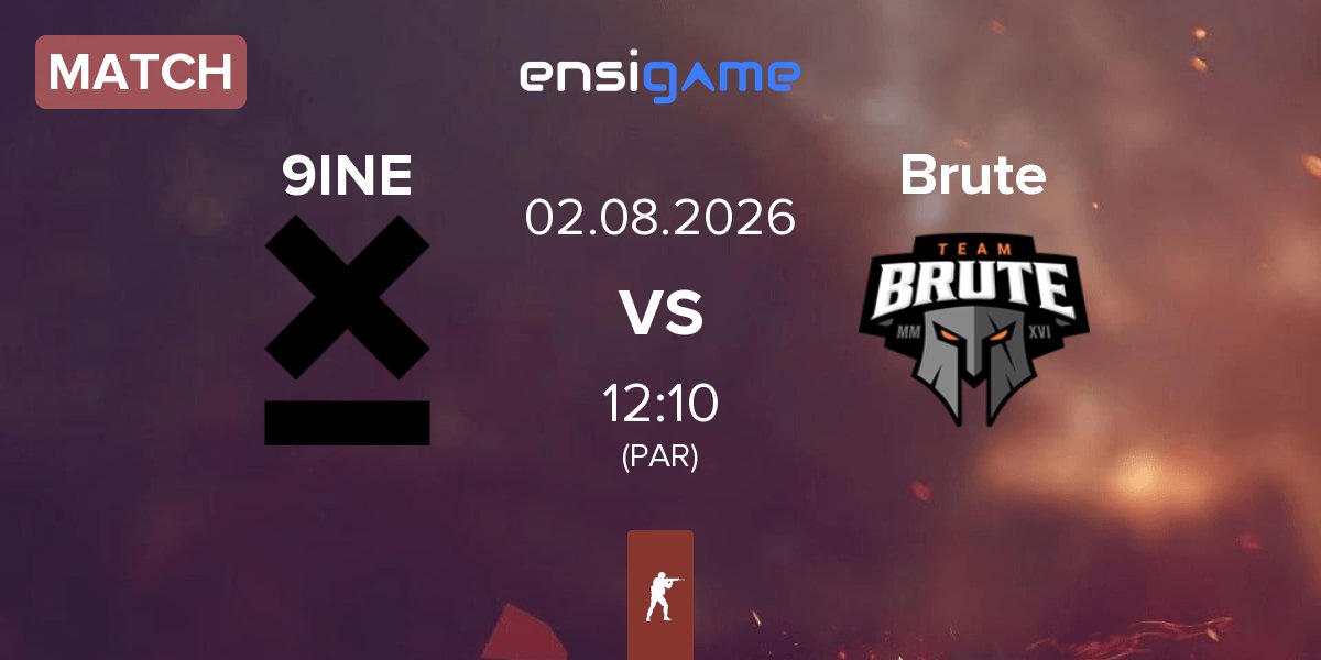 Partida 9INE vs Brute | 02.08
