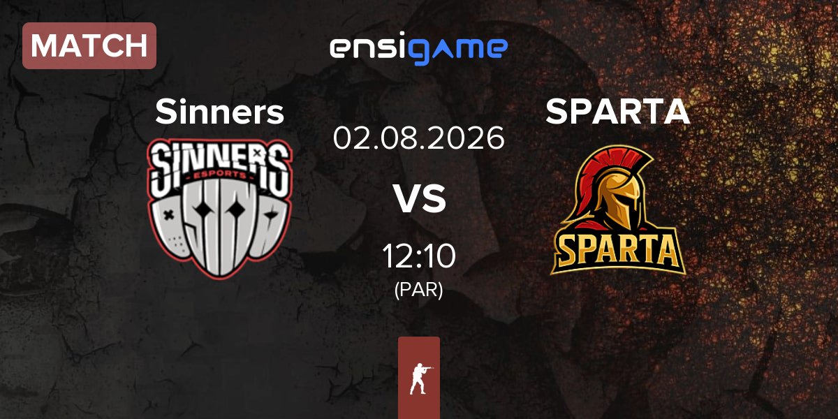 Partida Sinners Esports Sinners vs SPARTA Esports SPARTA | 02.08