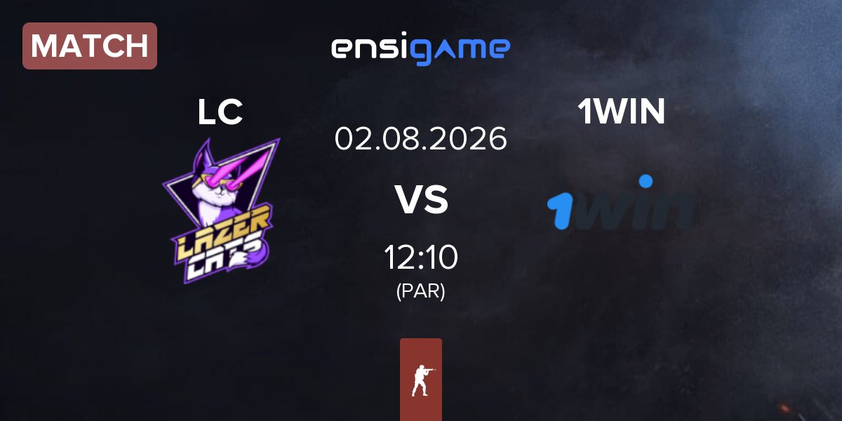 Partida Lazer Cats LC vs 1w Team 1WIN | 02.08