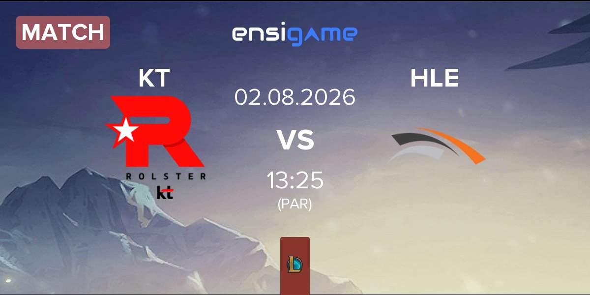 Match KT Rolster KT vs Hanwha Life Esports HLE | 02.08