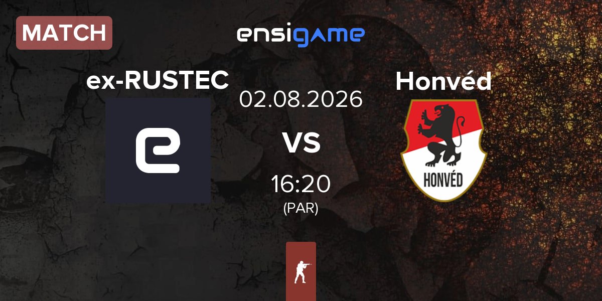 Match ex-RUSTEC vs Honvéd Esports Honvéd | 02.08