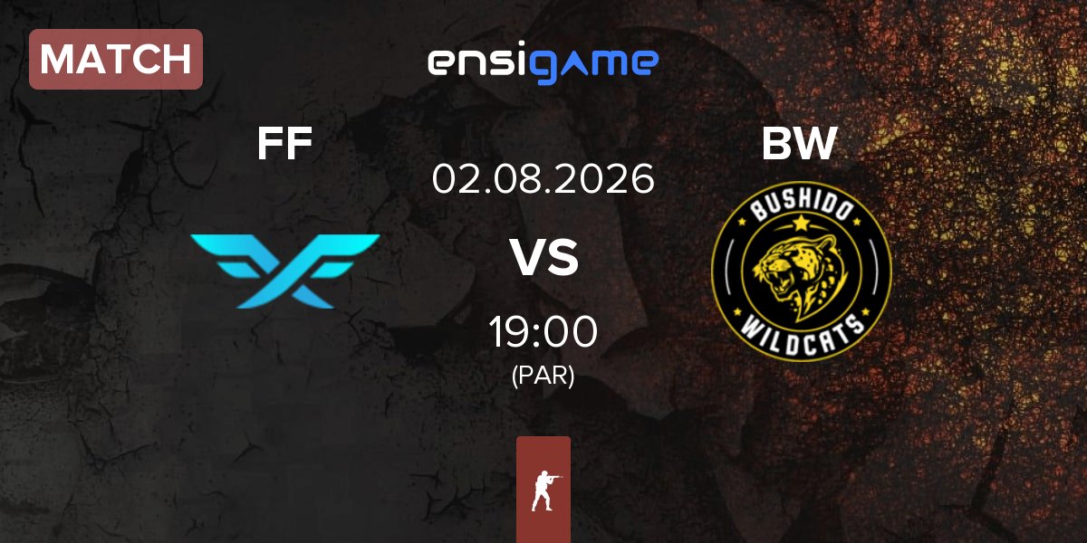 Partida Fire Flux Esports FF vs Bushido Wildcats BW | 02.08
