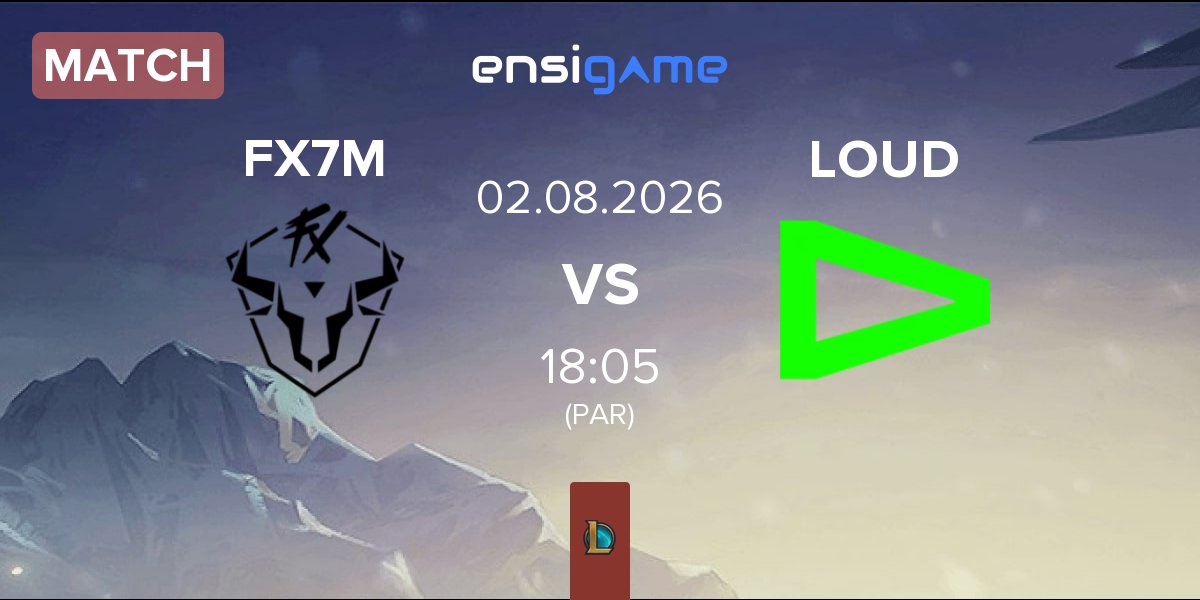 Match Fluxo W7M FX7M vs LOUD | 02.08