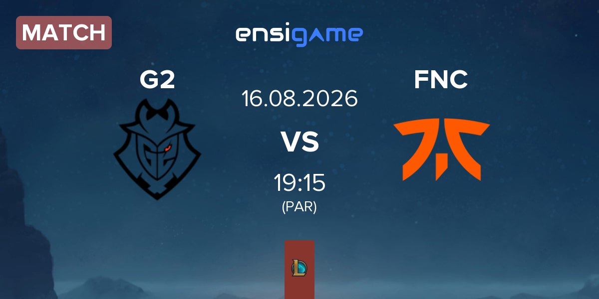 Match G2 Esports G2 vs Fnatic FNC | 16.08