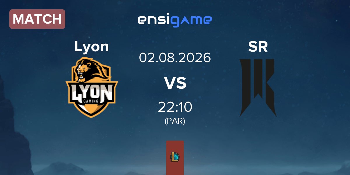 Match Lyon Gaming Lyon vs Shopify Rebellion SR | 02.08