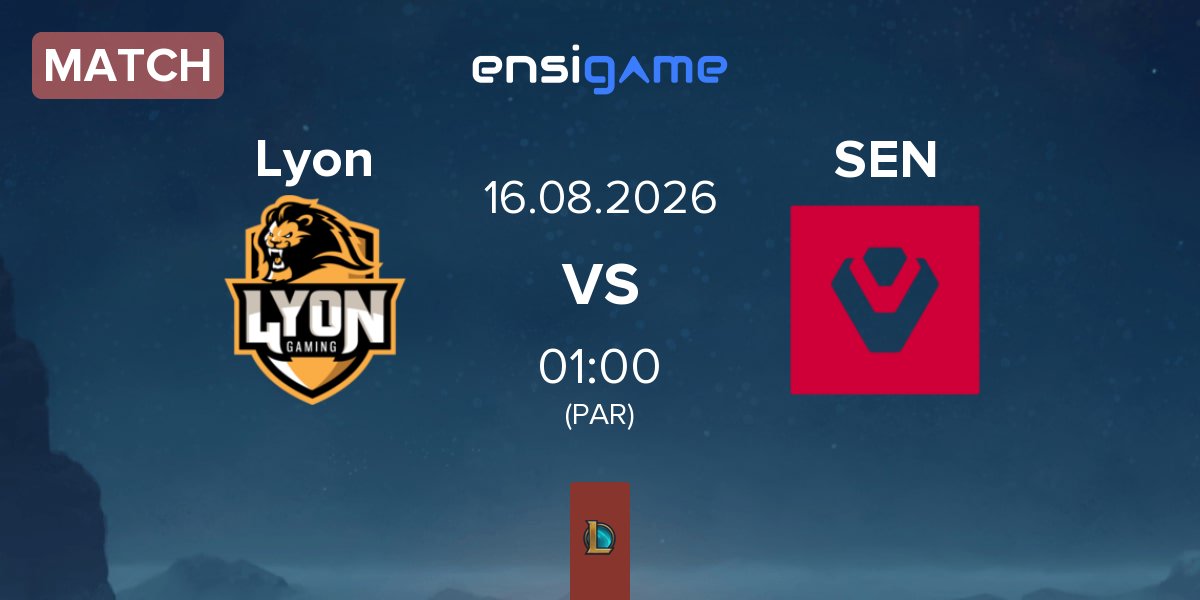 Partida Lyon Gaming Lyon vs Sentinels SEN | 16.08