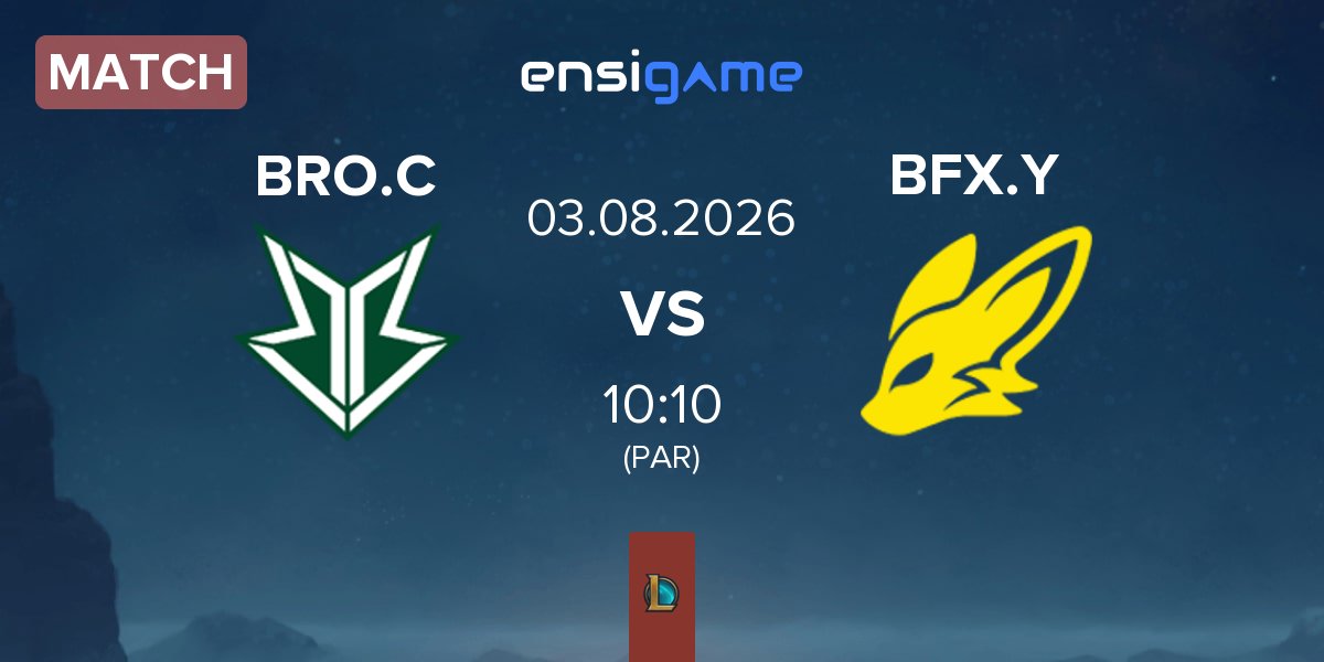 Match HANJIN BRION Challengers BRO.C vs BNK FearX Youth BFX.Y | 03.08