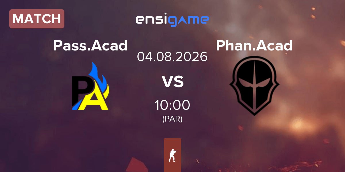 Match Passion Academy Pass.Acad vs Phantom Academy Phan.Acad | 04.08