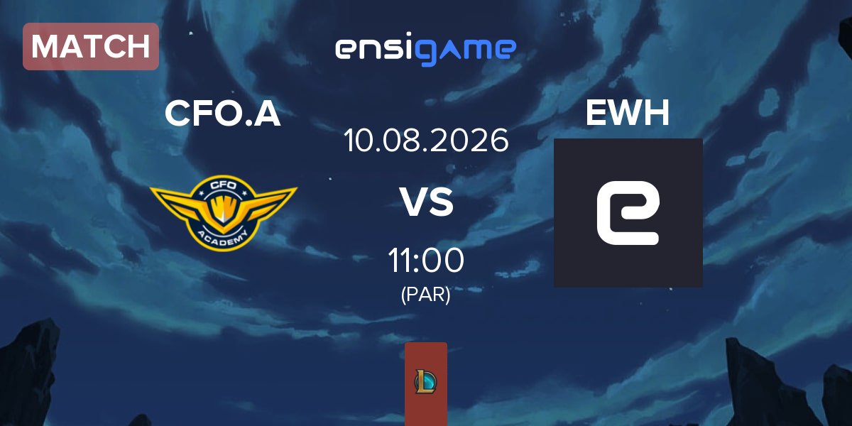 Match CTBC Flying Oyster Academy CFO.A vs Embrace Whatever Happens EWH | 10.08