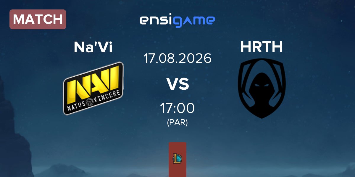 Match Natus Vincere Na'Vi vs Team Heretics HRTH | 17.08