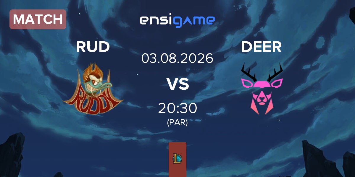 Match Ruddy Corporation RUD vs Deer Gaming DEER | 03.08