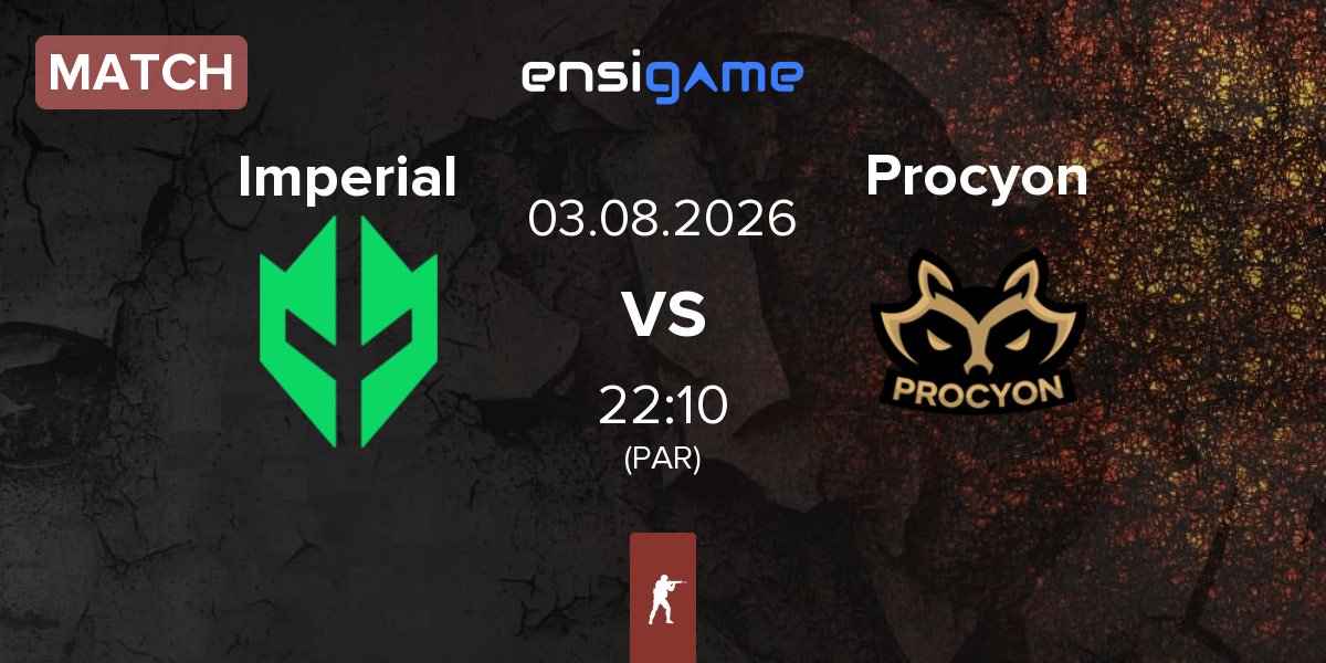 Partida Imperial Esports Imperial vs Procyon | 03.08