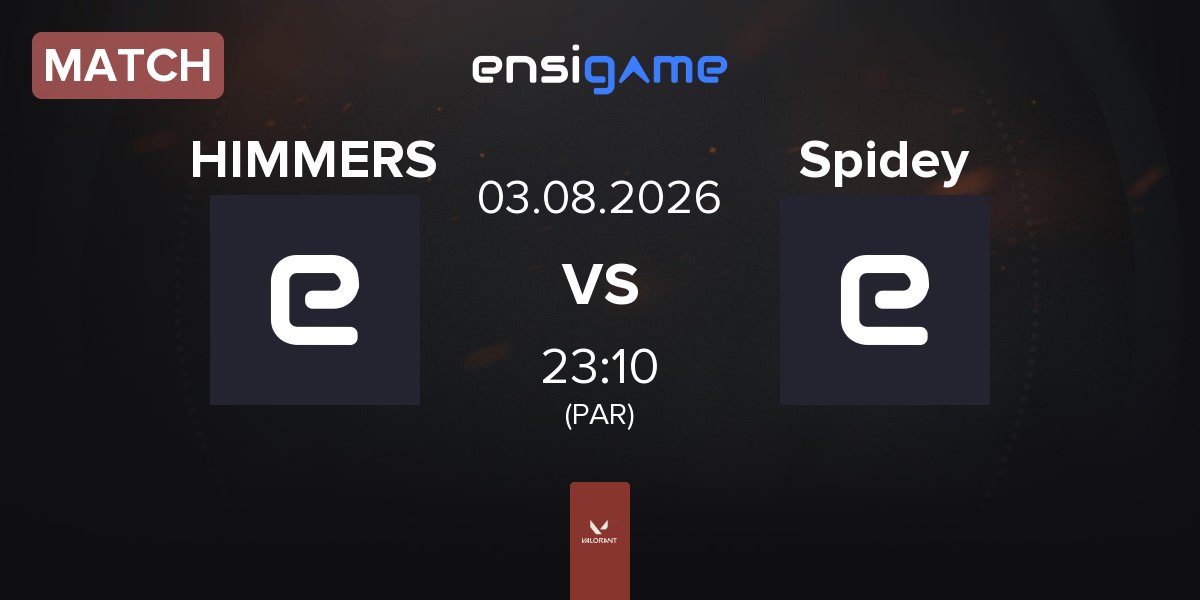 Partida HIMMERS vs The Spiders Spidey | 03.08