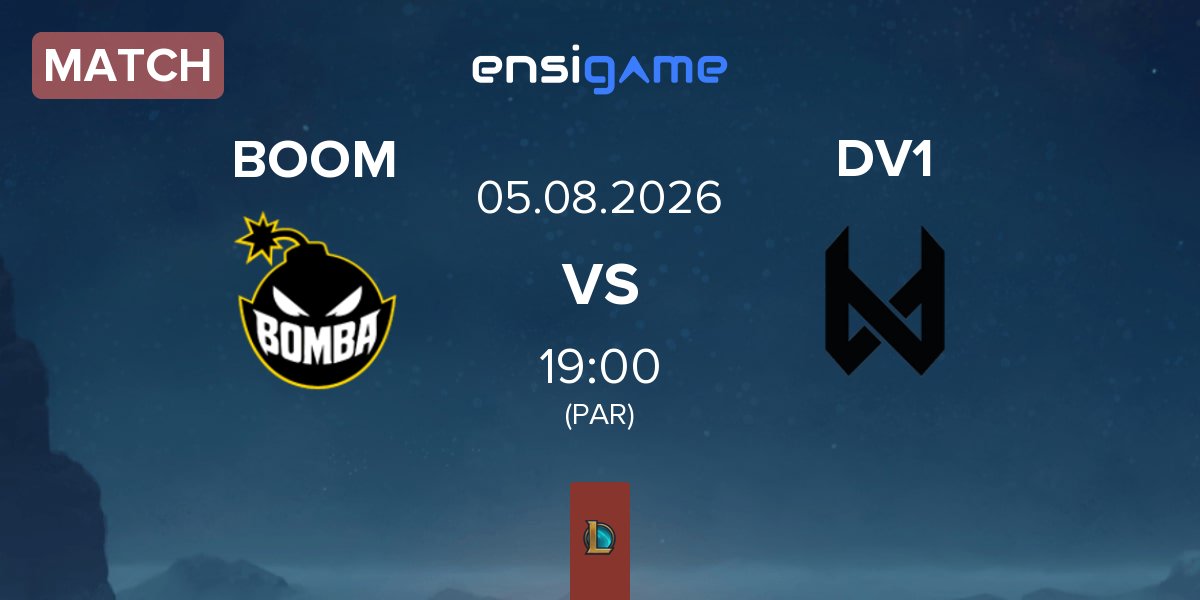 Match Bomba Team BOOM vs devils.one DV1 | 05.08