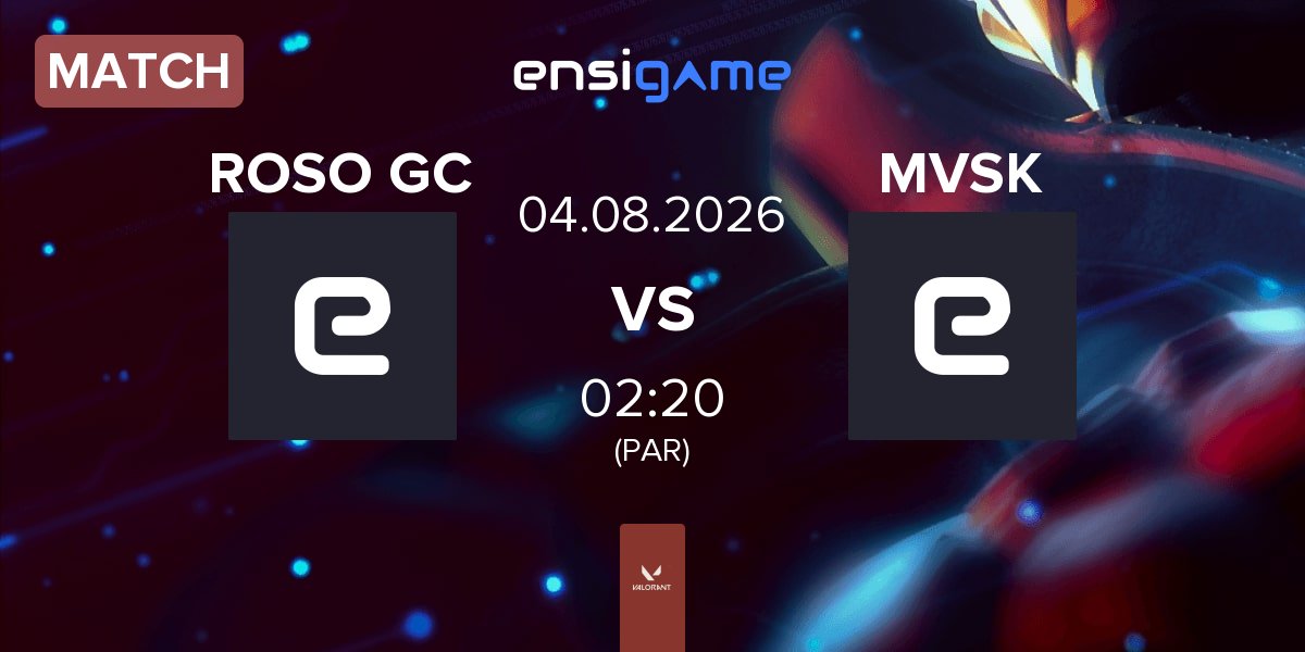 Match ROSO GC vs MVSK Secret MVSK | 04.08